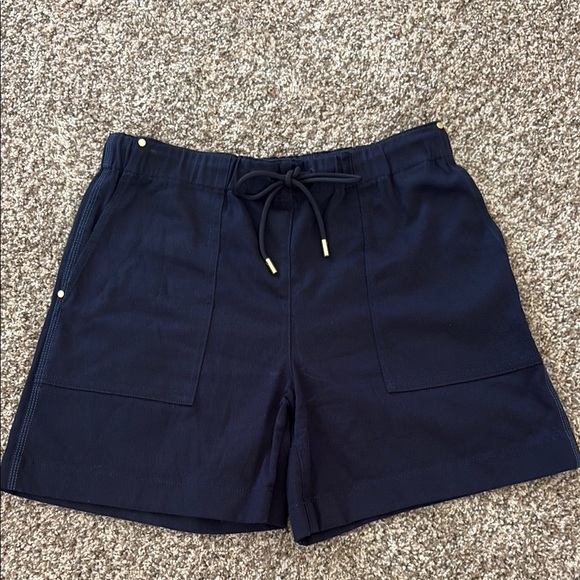 Theory Drawcord Pull On Shorts - Picture 1 of 5